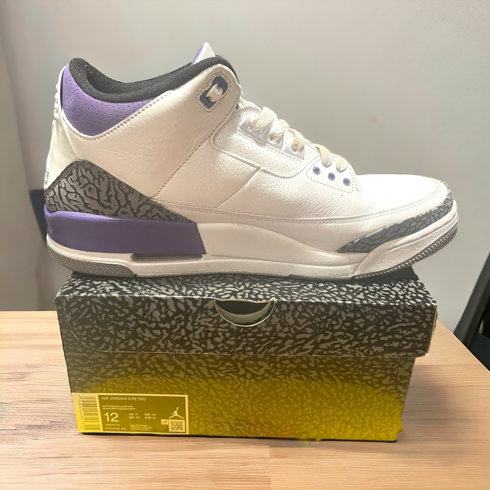 Nike Air Jordan 3 Retro Dark Iris Purple